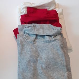 3 Turtlenecks (New w/ tag) 6-6x
